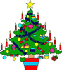 Gif albero di Natale